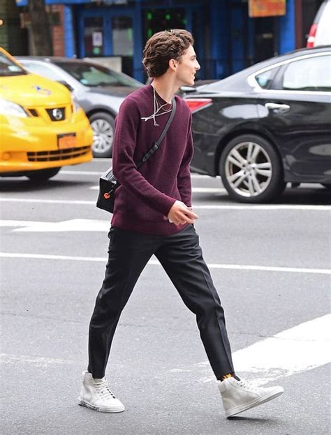 timothee chalamet casual outfits.